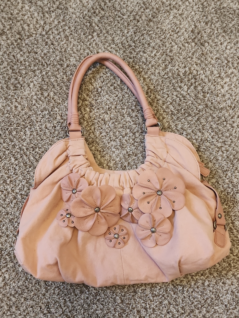 Mariposa Pink Floral Purse